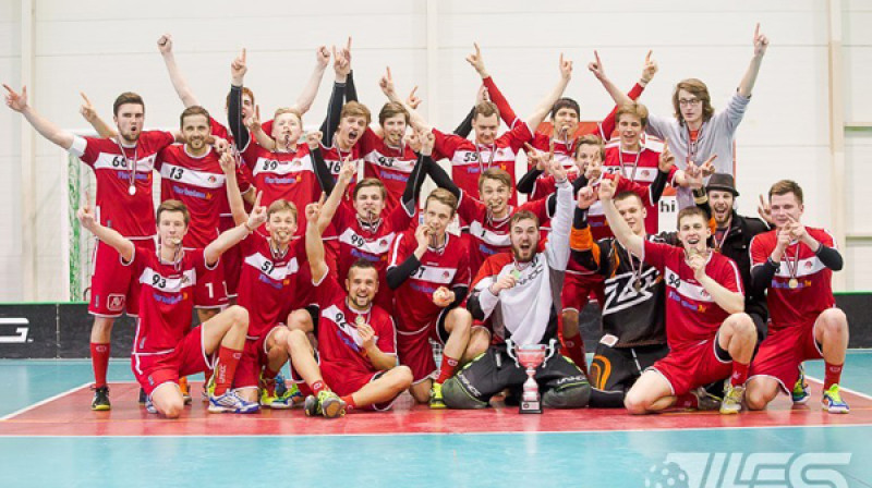 "RTU/Rockets"
Foto: Raivo Sarelainens, floorball.lv