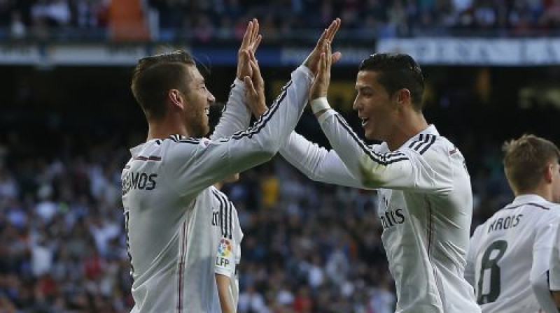 Serhio Ramoss un Krištianu Ronaldu
Foto: AP/Scanpix