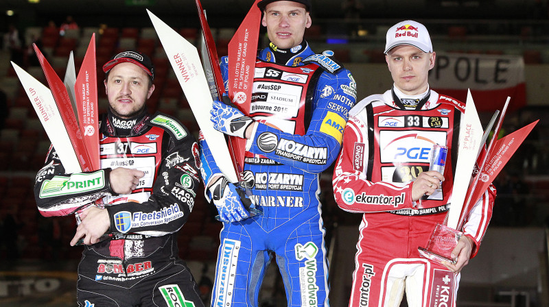 Kriss Hariss, Matejs Žagars, Jaroslavs Hampels
Foto: AP/Scanpix