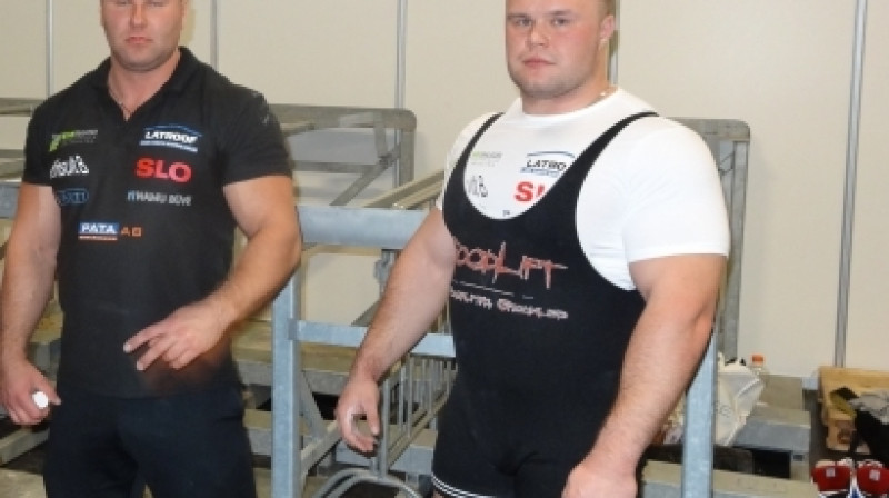 Ivars Cīrulis (no kreisās) un Reinis Kindzulis
Foto: Goldbarbell.lv