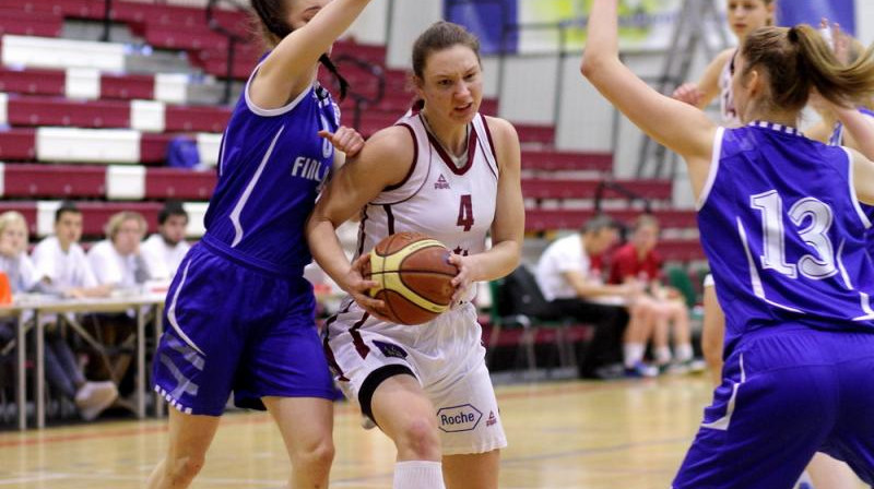 Paula Strautmane Baltijas jūras kausa izcīņā Tallinā
Foto: Basket.ee