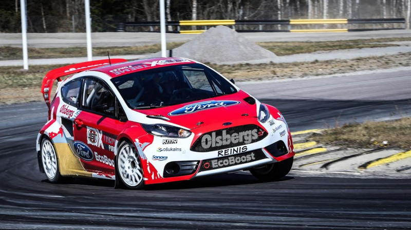 Reiņa Nitiša jaunais auto
Foto: Olsbergs MSE