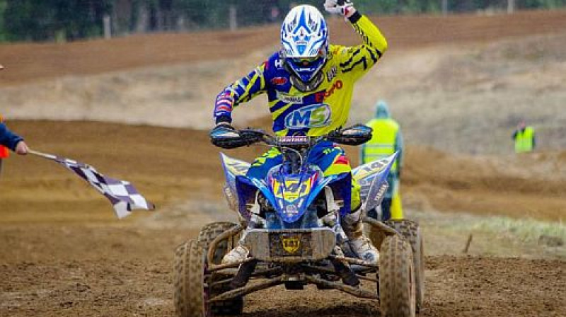 Ralfs Reinfelds motokrosā Rokišķos
Foto: Arūnas Virketis