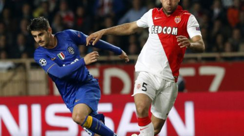 Alvaro Morata un Emens Abdenūrs
Foto: AP/Scanpix