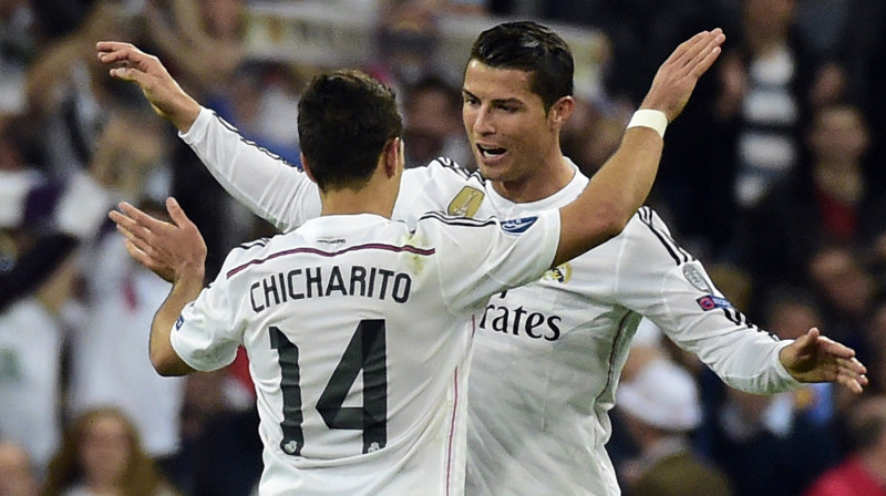 Čičarito un Krištianu Ronaldu 
Foto: AFP/Scanpix