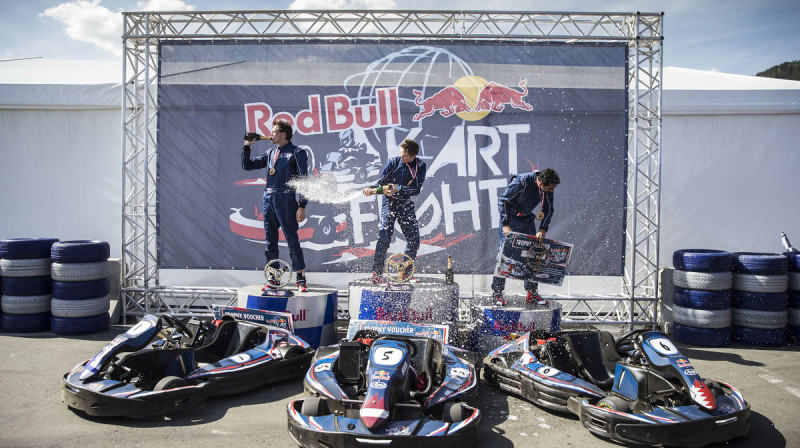 Laipnieks - pasaules čempions amatieru kartingā
Foto: redbull.com