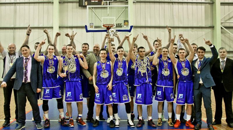 BK ''Ogre'' - LBL2 čempioni!
Foto: Kristaps Vucens