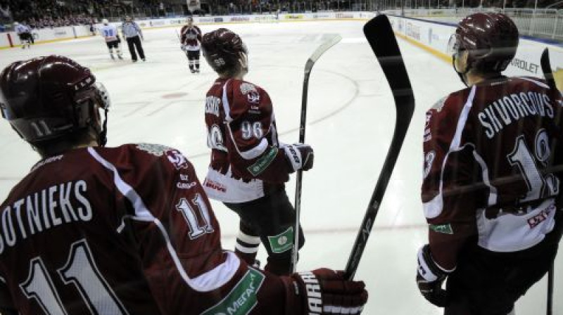 Kristaps Sotnieks, Māris Bičevskis un Gunārs Skvorcovs
Foto: Romāns Kokšarovs/F64
