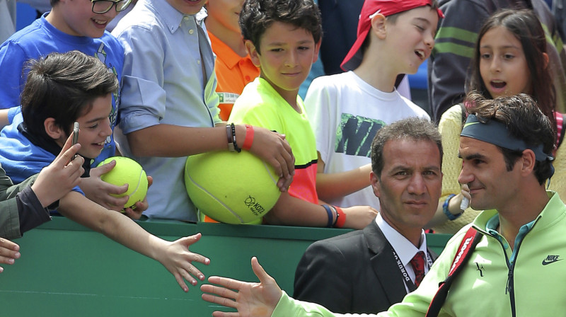 Rodžers Federers Turcijā
Foto: AP/Scanpix