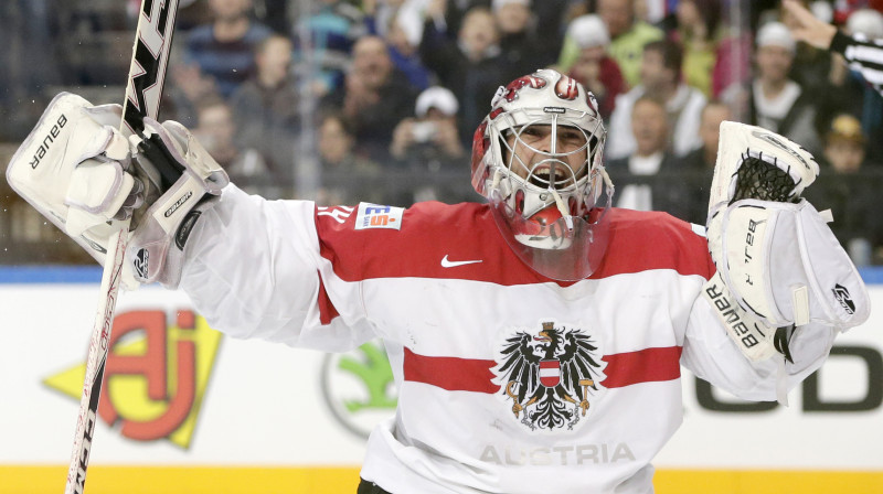 Bernhards Štarkbaums un Austrijas izlase pirmajā spēlē pārsteidza šveiciešus
Foto: AP/Scanpix