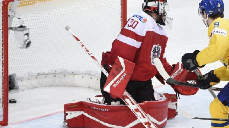 "Hat-trick" autors Filips Fošberjs
Foto: AFP/Scanpix