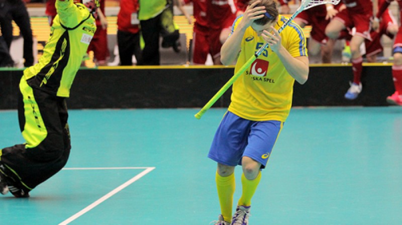 Zviedru fiasko un šveiciešu triumfs
Foto: floorball.org
