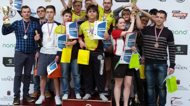 Latvijas komandu čempionāta TOP 3
"Inčukalna GHK" - "BJC Laimīte" - "VJN Ventspils"