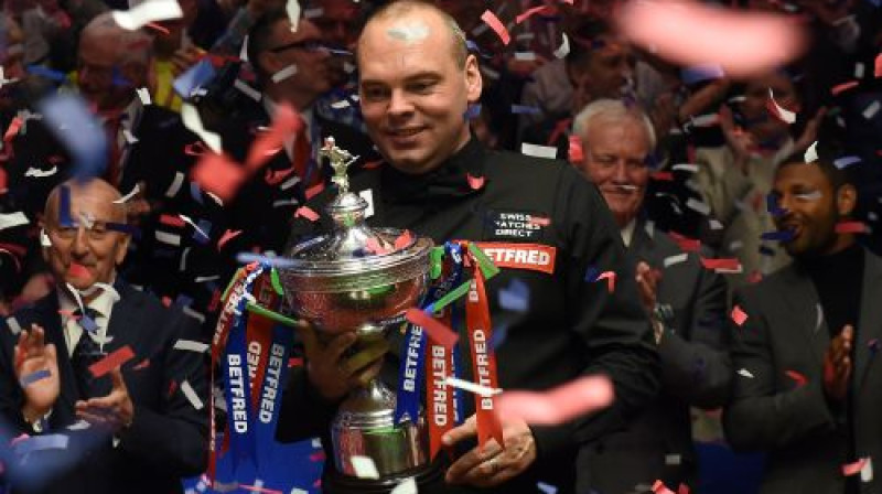 Jaunais pasaules čempions Stjuarts Bingems
Foto: AFP/Scanpix