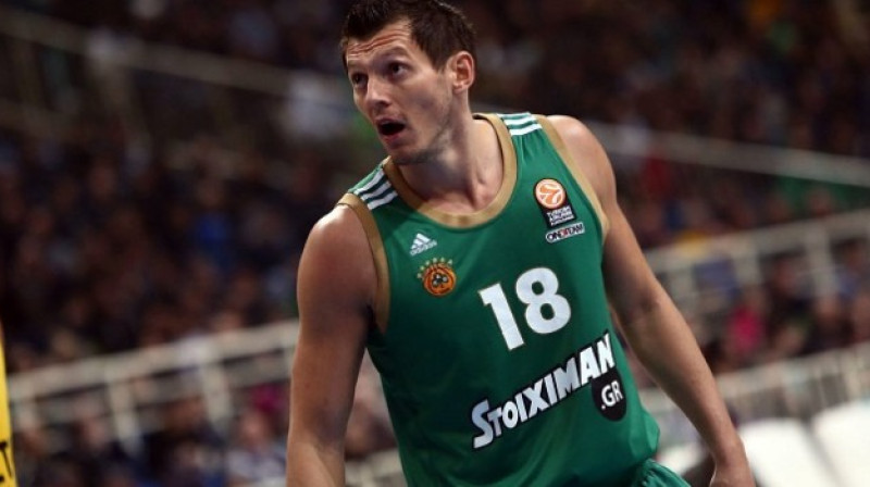 Jānis Blūms: 17 punkti un pieci tālmetieni uzvarā
Foto: panathinaikos24.gr