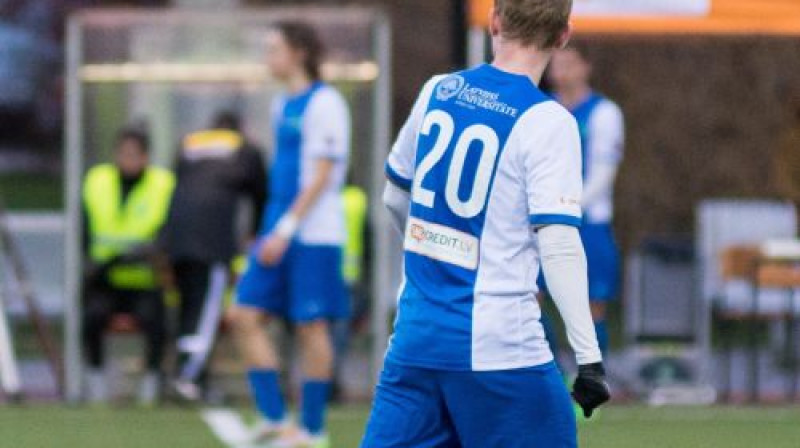 "Metta"/LU futbolists Romāns Rožkovskis
Foto: Māris Greidāns