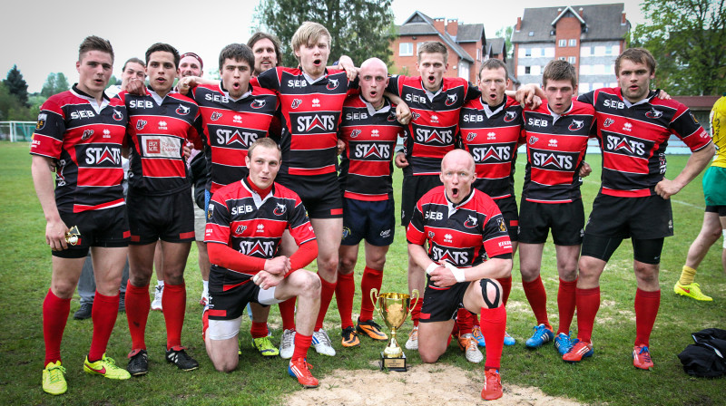 Latvijas kausa ieguvēji regbijā 7 - "STATS Serviss"
Foto: Renārs Buivids (LRF)