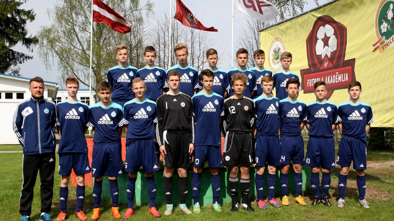 Rīgas reģiona U-15 izlase LFF Futbola akadēmijas turnīrā
