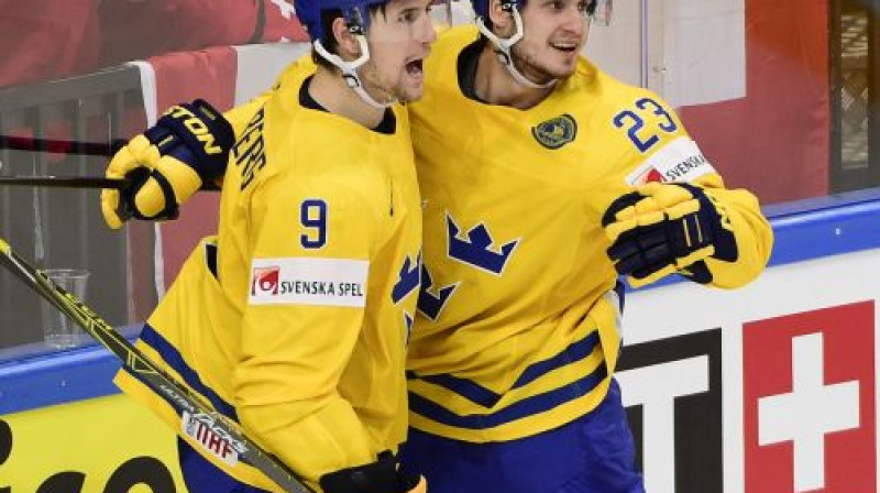 Filips Fošberjs un Olivers Ekmans-Lāšons
Foto: AFP/Scanpix