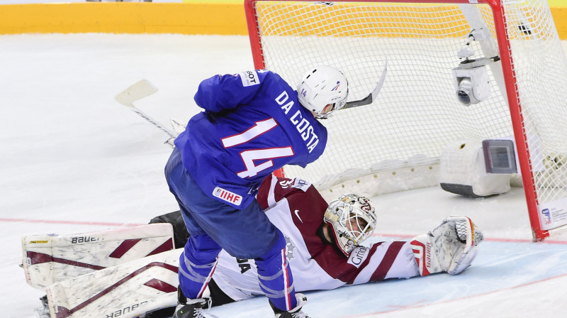 Stefans Da Kosta pret Edgaru Masaļski
Foto: AFP/Scanpix