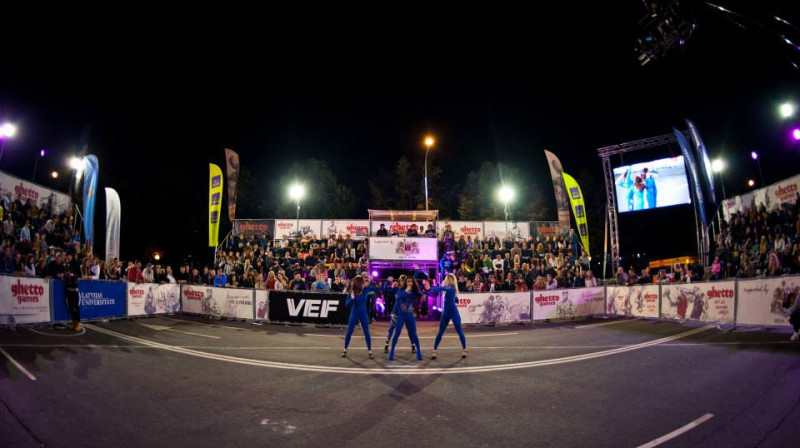 "Ghetto Games" 2014. gada superfinālā uzstājas Aminata - Latvijas pārstāve šā gada "Eirovīzijā"
Publicitātes foto