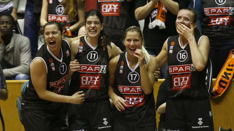 Elīna Babkina pēc uzvaras Spānijas čempionātā
Foto: Uni Girona