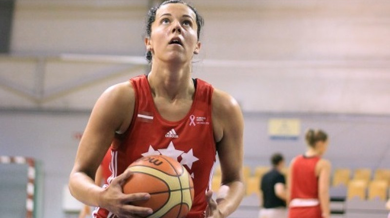 Dita Rozenberga: 11 punkti uzvarā pār Grieķiju
Foto: Vilnis Kozlovskis