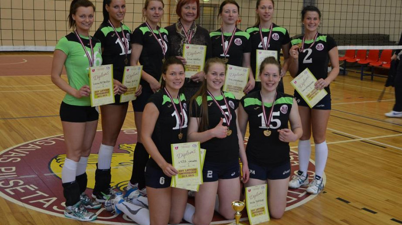 LSPA studentes - volejbola čempiones
Foto: Daina Krepša, lspa.lv
