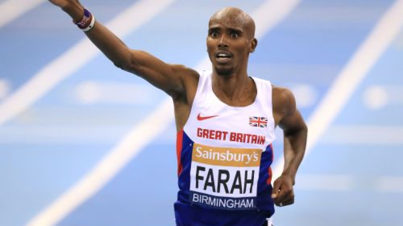 Mo Farahs
Foto: AFP/Scanpix