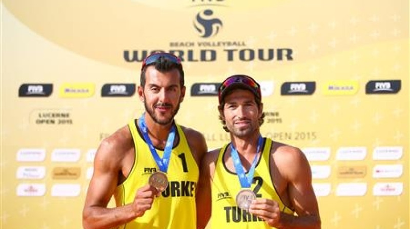 Murats Giginoglu un Volkans Gogtepe
Foto: fivb.org