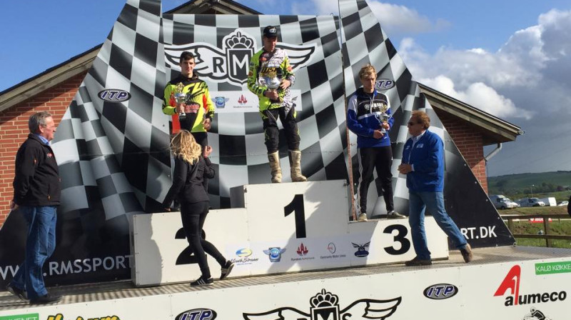 Meņģelis uz pjedestāla otrā pakāpiena Dānijā
Foto: no Edgara Meņģeļa personīgā arhīva