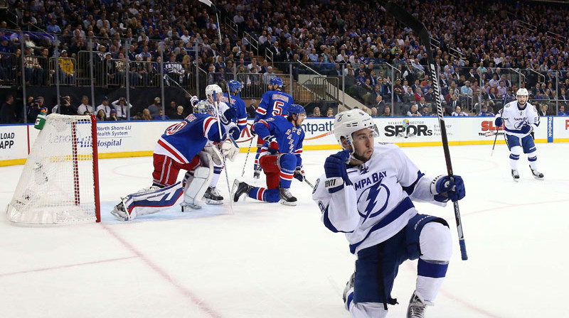 Tailers Džonsons priecājas pēc saviem otrajiem gūtajiem vārtiem. 
Foto: AFP/Scanpix