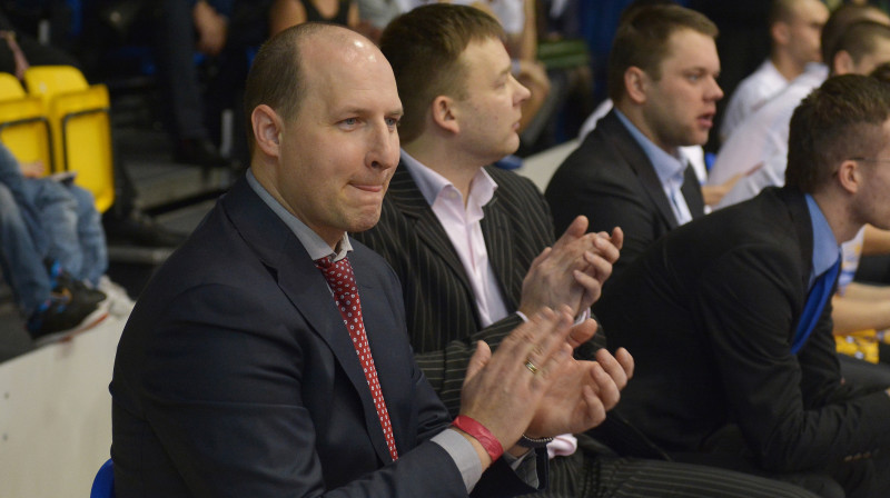 Roberts Štelmahers: 1-1 finālsērijā pret VEF
Foto: Aivars Ķesteris, f64