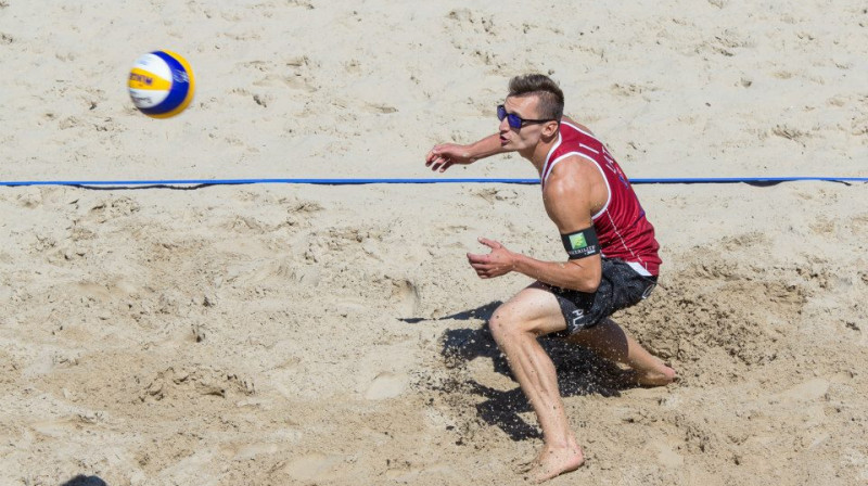Mārtiņš Pļaviņš
Foto: Jurmala.beachvolley.lv