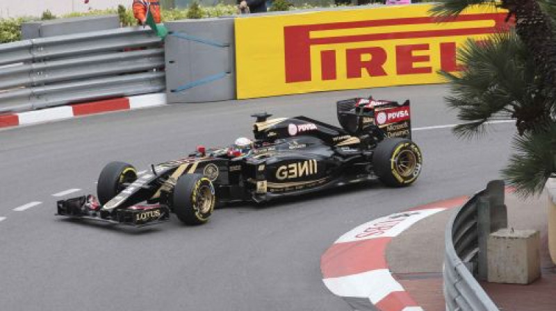 Romēns Grožāns Monako treniņbraucienos
Foto: LaPresse/Scanpix