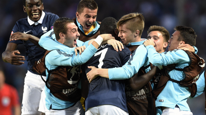 Francijas U17 izlase
Foto: AFP/Scanpix