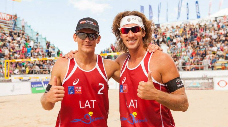 Šogad trešie...
Foto: http://jurmala.beachvolley.lv