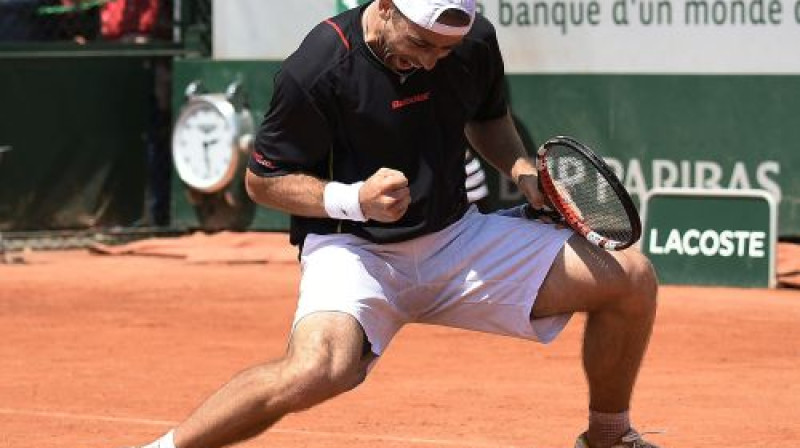 Bendžamins Bekers sajūsmā par iekļūšanu 3. kārtā
Foto: AP/Scanpix