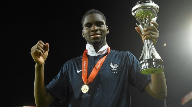 U17 Eiropas čempionāta labākais vārtu guvējs un "Parīzes cerība" Odsonne Eduārs.