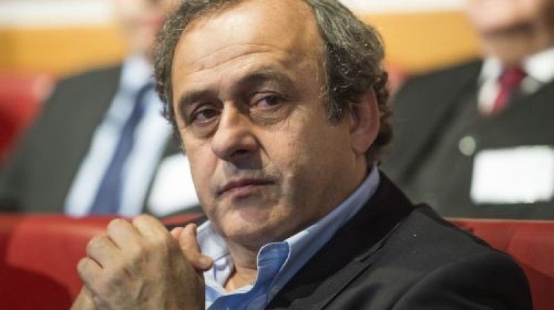 UEFA prezidents Mišels Platinī
Foto: AP/Scanpix