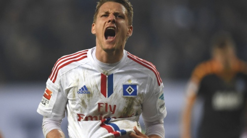 Hamburgas vārtu autors Ivo Iličevičs
Foto: AFP/Scanpix