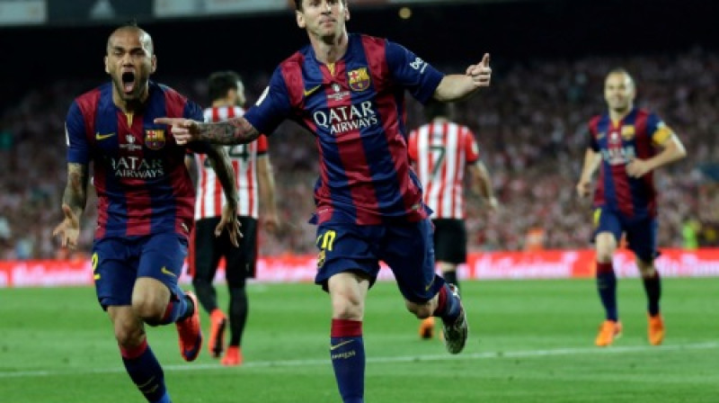 Lionels Mesi guva brīnumvārtus
Foto: AP/Scanpix