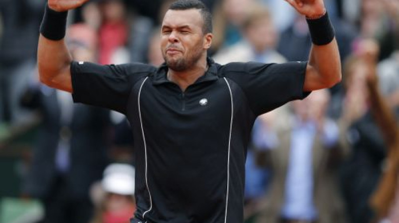 Žo-Vilrīds Tsonga
Foto: Reuters/Scanpix