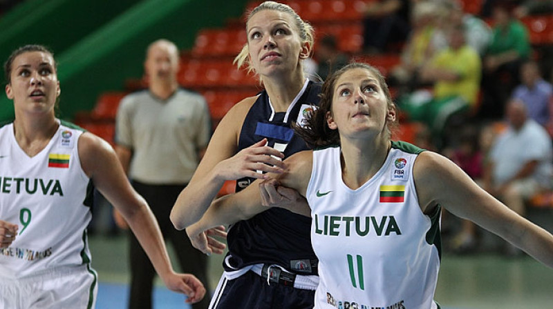 Ģiedre Paugaite savainojuma dēļ šovasar nevarēs palīdzēt Lietuvai
Foto: www.fibaeurope.com