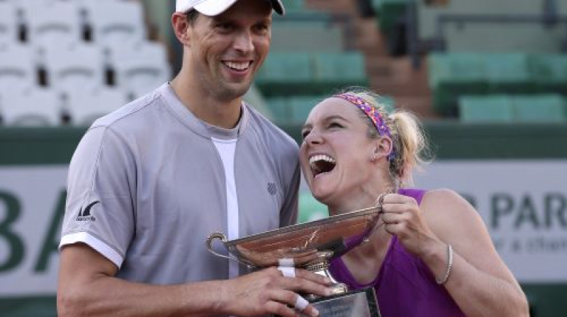 Maiks Braiens un Betānija Mateka-Sendsa
Foto: AP/Scanpix