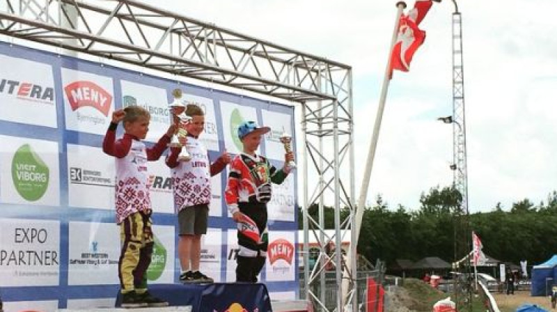 Latvijas jaunie BMX braucēji
Foto: publicitātes