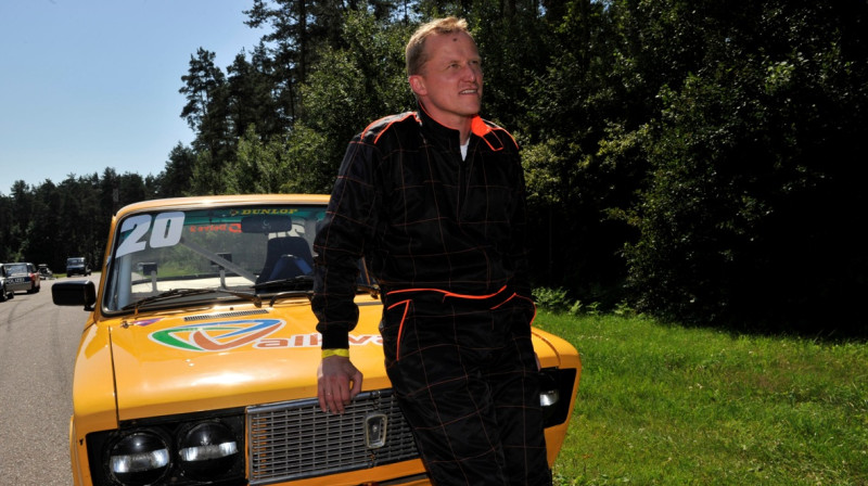 Artis Ābols un autosports... "Lada"
Foto: Sporta Avīze