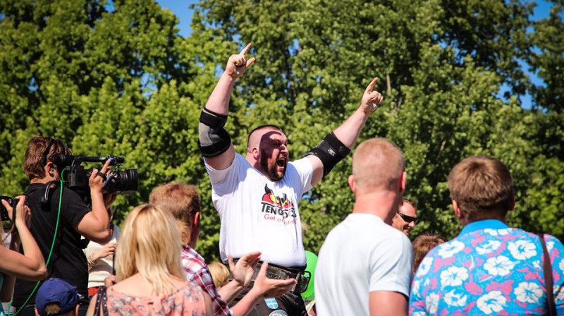 Artis Plivda svin uzvaru 
Foto: parstipru.lv