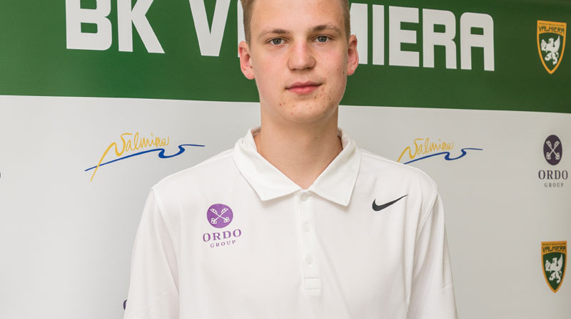 Anrijs Miška. "Valmieras" jauniešu sistēmas basketbolists, Latvijas Jaunatnes basketbola līgas U-15 finālturnīra vērtīgākais spēlētājs.
Foto: Pēteris Sproģis