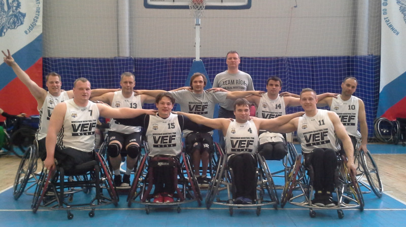 Ratiņbasketbola komanda "VEF Rīga":
Foto: Ratinbasketbols.lv